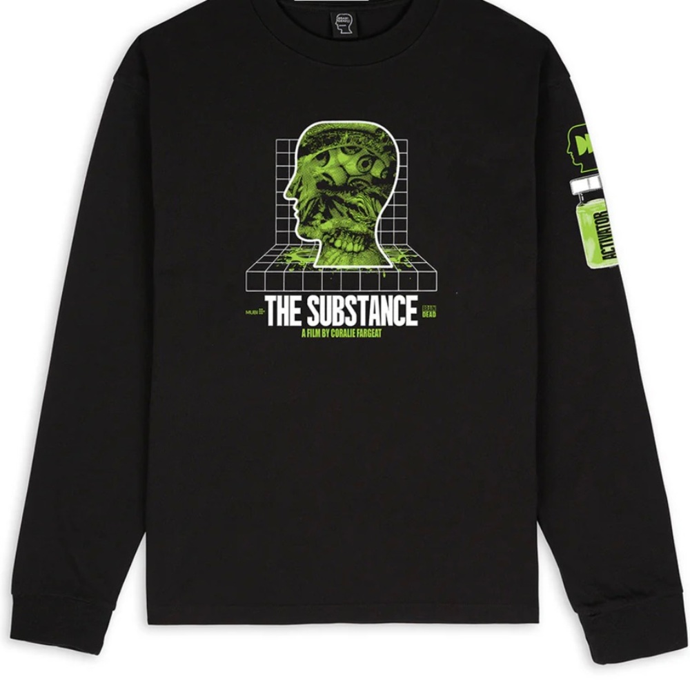 BRAIN DEAD X MUBI THE SUBSTANCE LONG SLEEVE SHIRT
